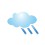 多雲時陰陣雨