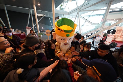 A blessing ceremony held at Taiwan Hakka Museum
