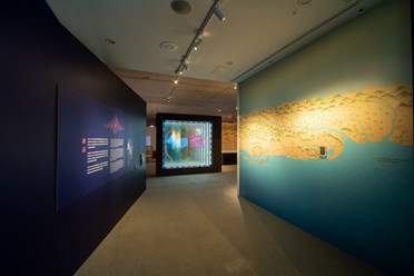 「拼．靚：臺灣客家多重面貌」客家文物聯展 展場入口