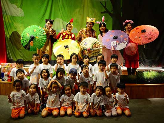 "Liudui Hakka Cultural Park Picture Book Train" hoped to let children naturally get close to Hakka culture through the relaxing and interesting performances. 展示圖