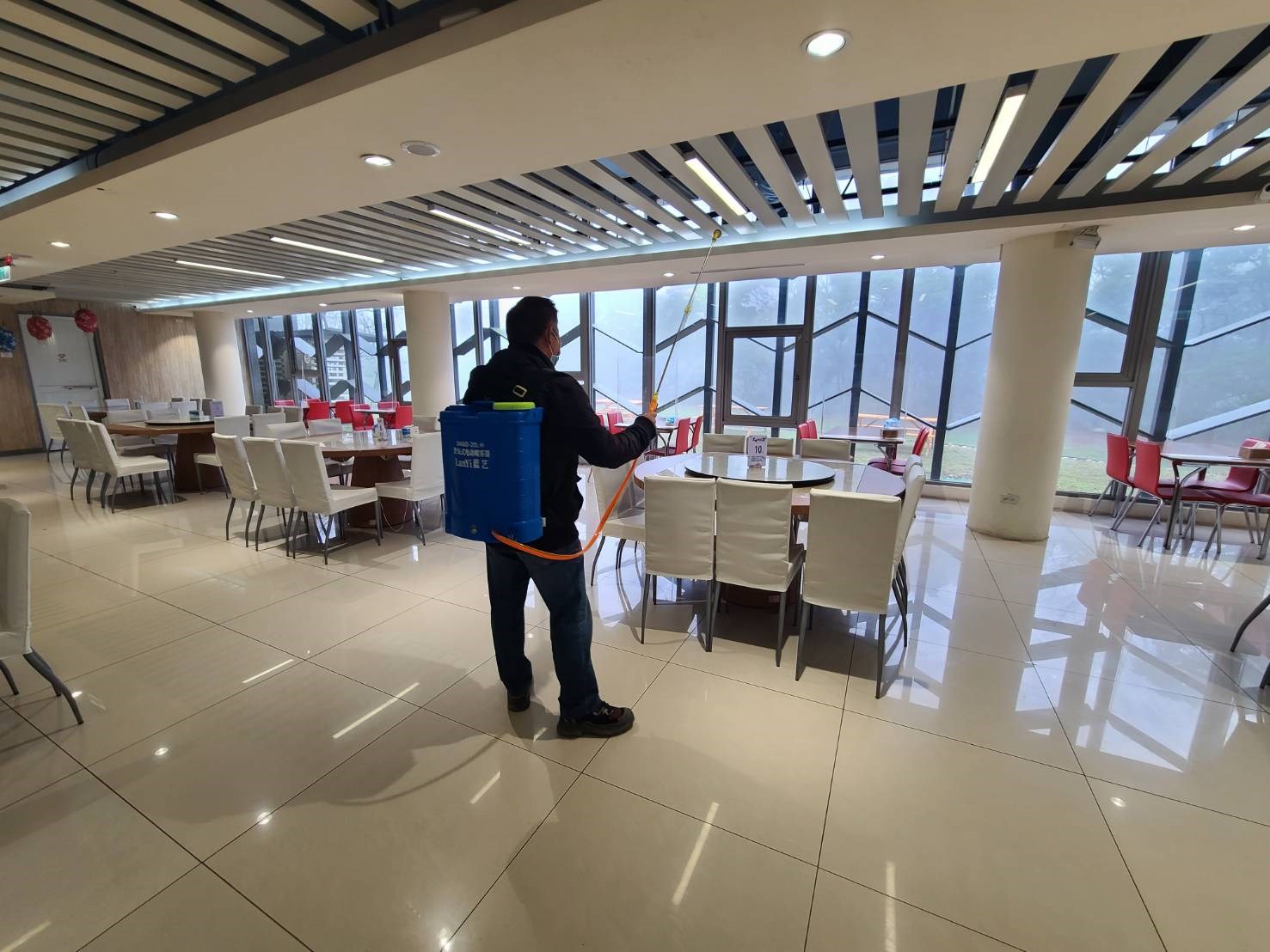 餐廳場域空間清潔消毒