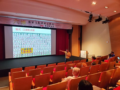 台中教育大學林茂賢副教授講解無形文化資產