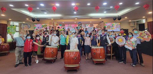 A press conference to promote the Hakka drumming event