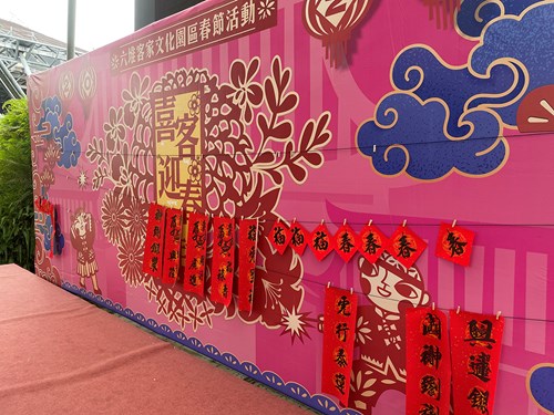 111年新春揮毫活動照片