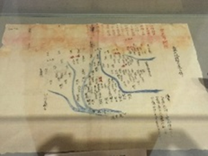 邱阿六手繪六堆地圖