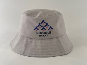 LOGO款漁夫帽-灰色 L