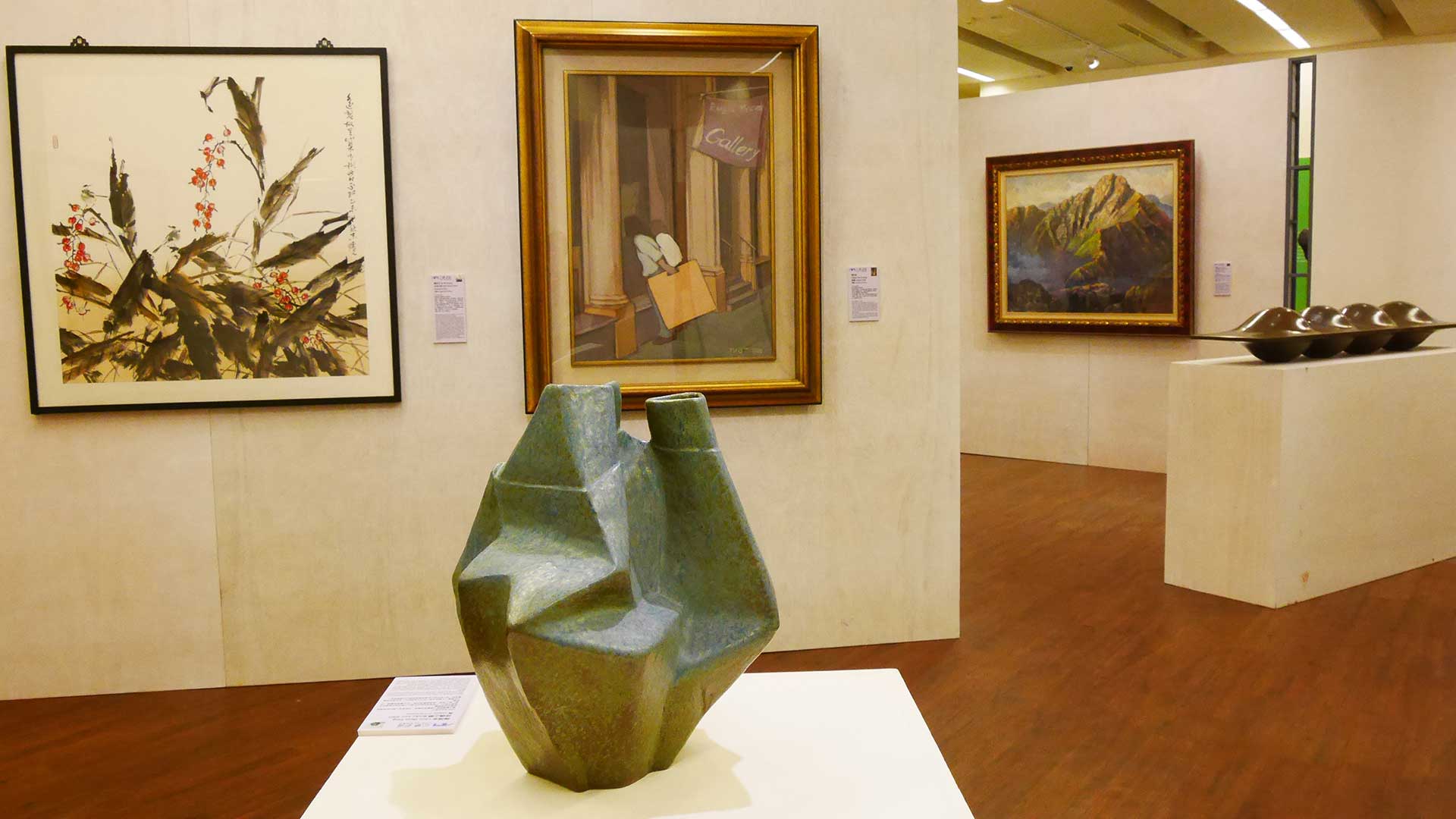 “Treasured Classic Artists” area of “2019 Hakka Art Exhibition—Inner State of Mind / New Realm”