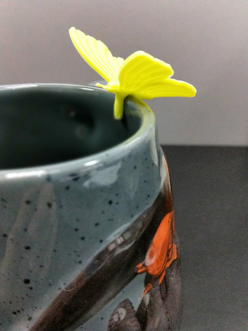 化蝶茶包夾(黃色) 化蝶茶包夾(黃色)